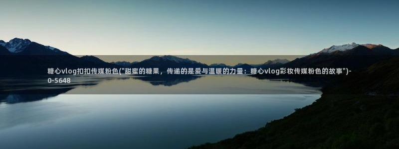 糖心vlog破解版免费观看